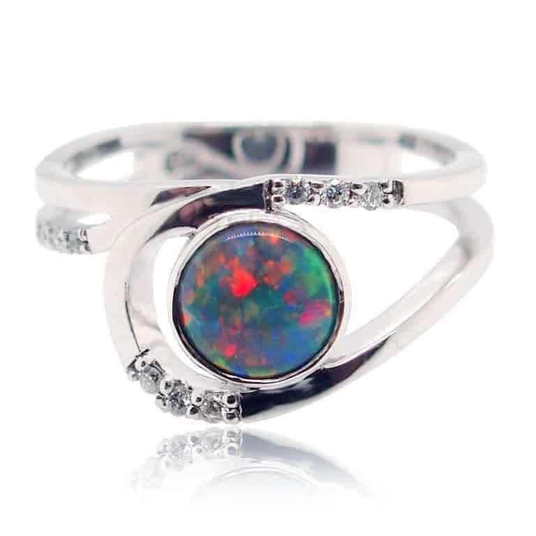 opals down under opal red ring