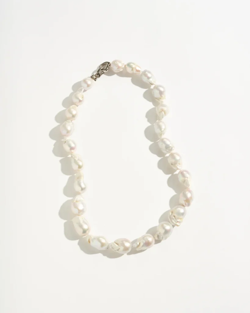 keshi strand pearl necklace