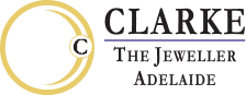 Clarke The Jeweller logo