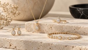 Yellow-gold and diamond jewellery from the Mazzucchelli’s Chapter 123 collection