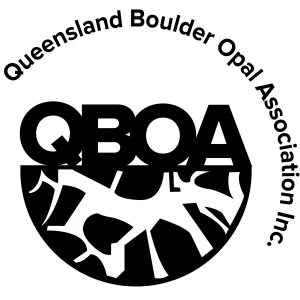 Queensland Boulder Opal Association (QBOA) logo