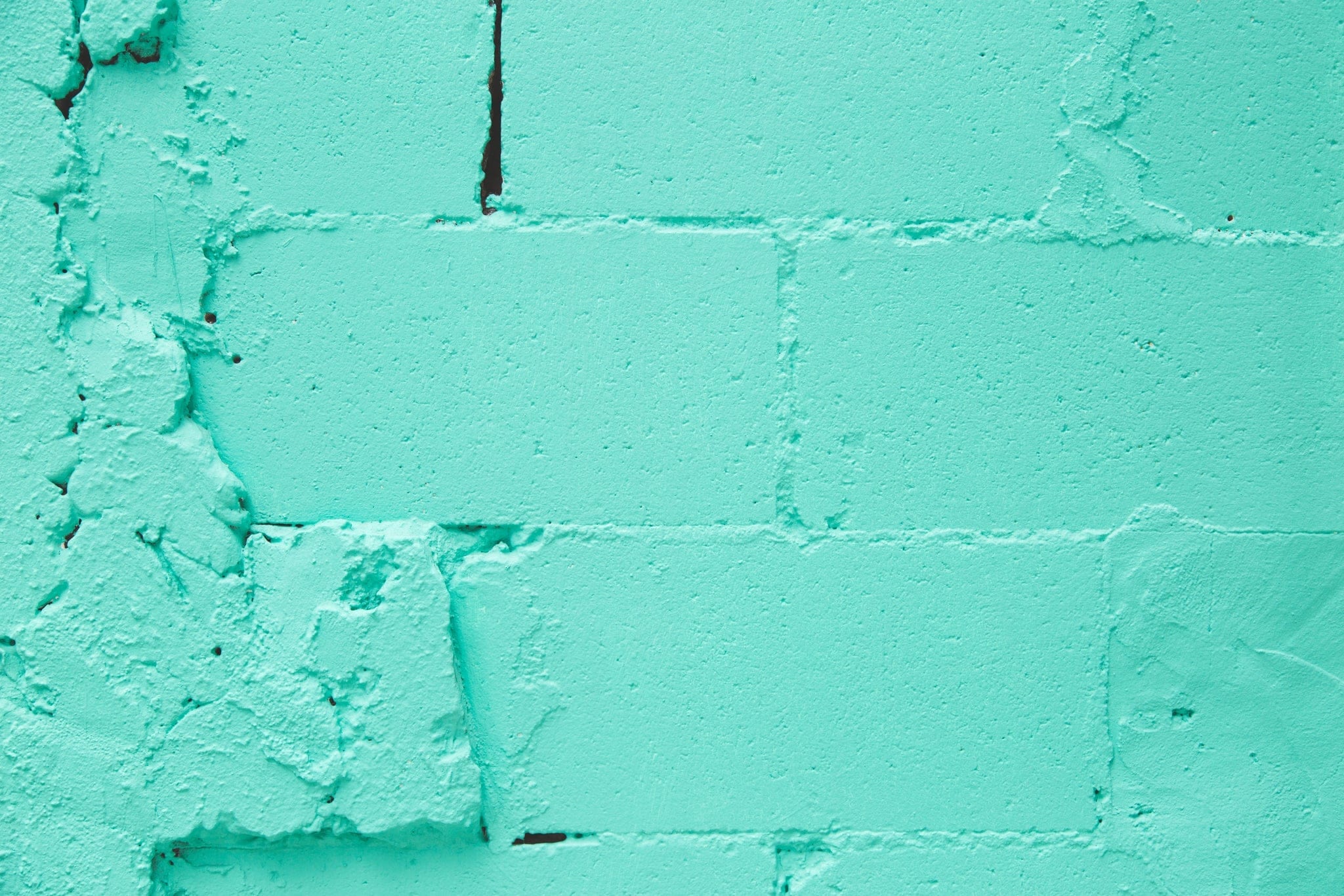 Teal Brick Texture 2048x