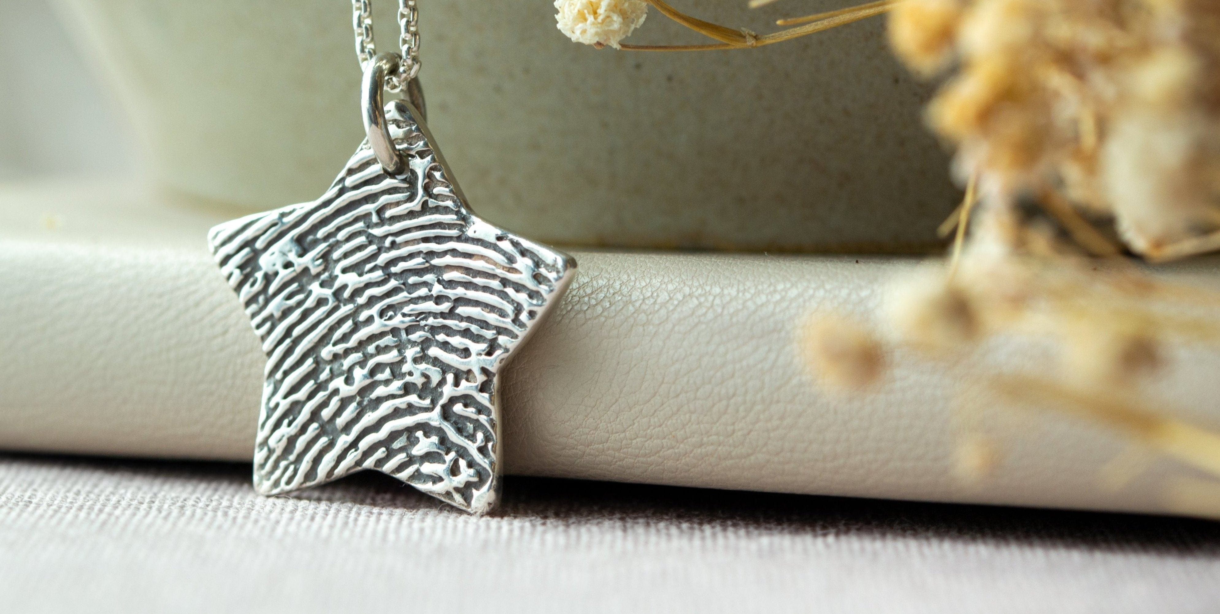 Tt Star On Fine Silver Link
